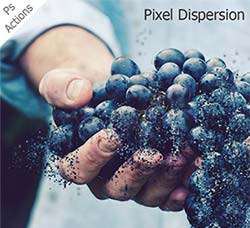 极品PS动作－像素抽离(2016新版)：Pixel Dispersion - Ps Action